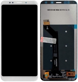 Mobilo tālruņu rezerves daļas Xiaomi Redmi 5 Plus White LCD Screen