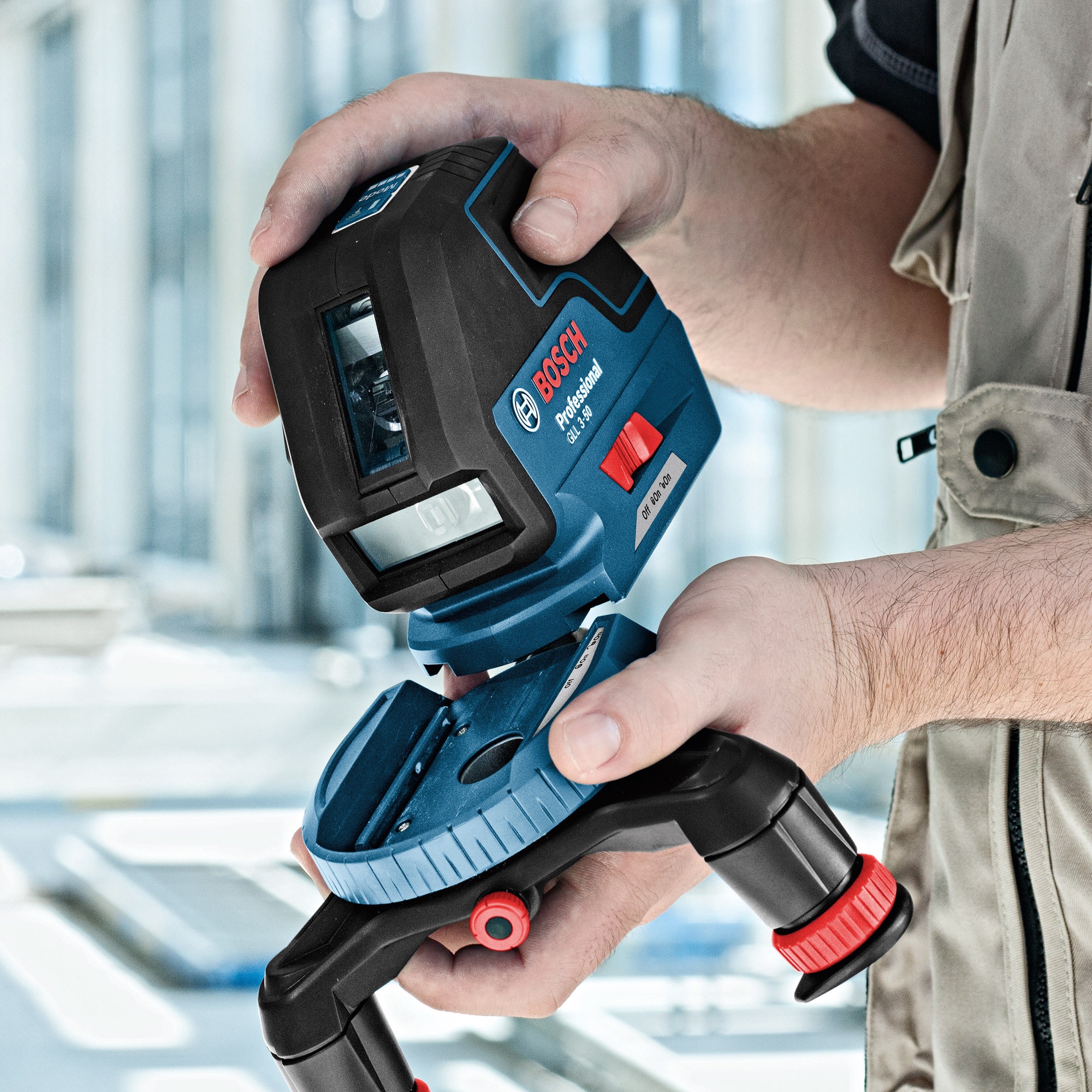 Bosch Gll 3 50 Line Laser Bm 1 Wall Mount Krauta Ee