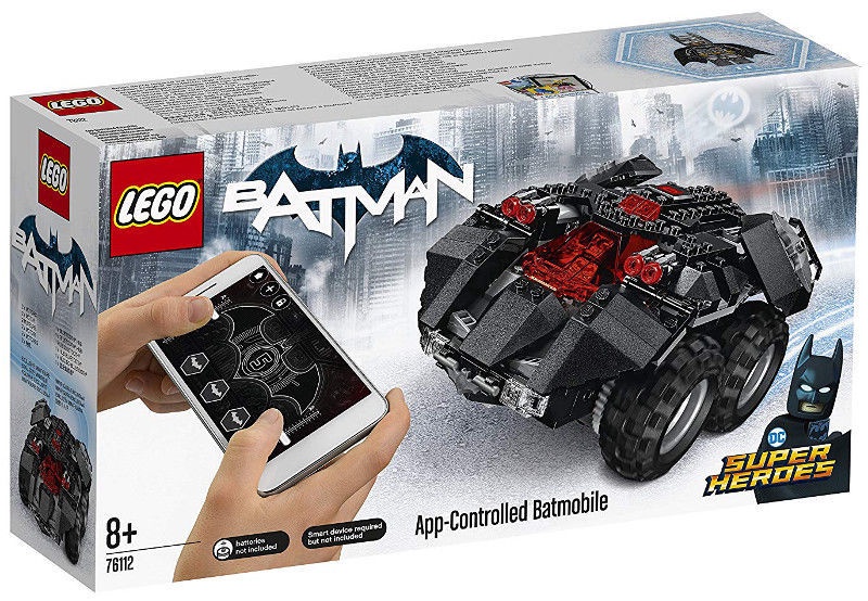 Konstruktorius LEGO® Super Heroes App-Controlled Batmobile 76112 76112