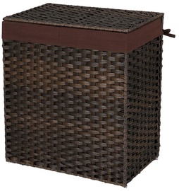 Songmics Clothes Basket Brown 57x33x60cm