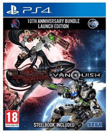 PlayStation 4 (PS4) mäng Sega Bayonetta and Vanquish 10th Anniversary Bundle Launch Steelbook Edition