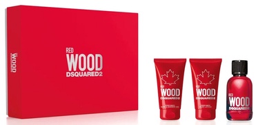 Набор для женщин Dsquared2 Red Wood 3pcs Set 150ml EDT