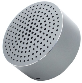 Belaidė kolonėlė Xiaomi Mi Portable Round Box Metal Silver, 2 W