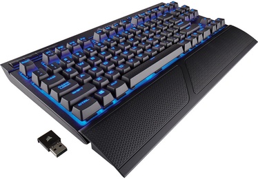 Клавиатура Corsair CH-9145030-NA Cherry MX Red EN, черный