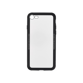 Чехол Tellur Cover Glass Simple, Apple iPhone 8, прозрачный/черный