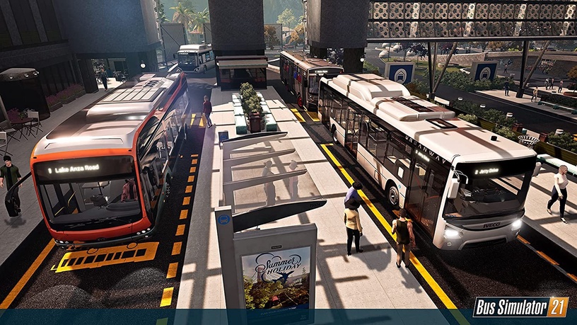 PlayStation 4 (PS4) mäng Astragon Entertainment Bus Simulator 21 Day One Edition