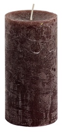 Spaas Rustik Cylindrical Candle D7xH13cm Brown