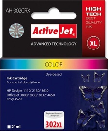 ActiveJet Cartridge AH-302CRX For HP 21ml MultiColor