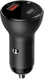 Baseus USB/USB Type-C Car Charger 45W Gray