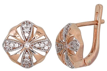 Diamond Sky Gold Earrings Prestige II