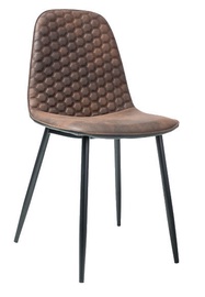 Стул для столовой Signal Meble Teo D Black/Brown, 1 шт.