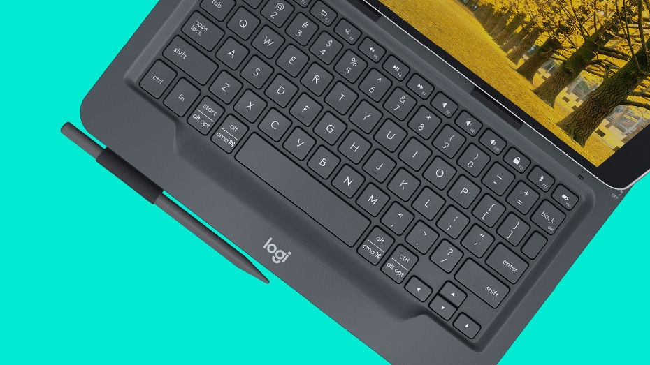 logitech universal folio integrated bluetooth tablet keyboard