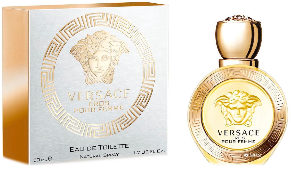 versace eros pour femme eau de toilette spray 50ml