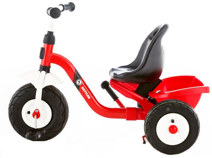 Трехколесный велосипед Kettler Toptrike Air Boy, белый/красный