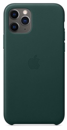 Apple Leather Back Case For Apple iPhone 11 Pro Green