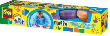 SES Creative My First Fluffy Fingerpaint 4pcs 14441