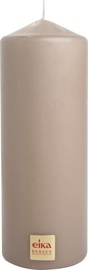 Eika Pillar Candle 16x6cm Light Brown