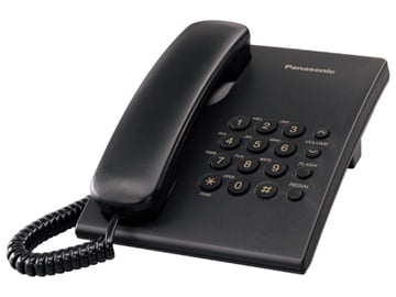 Телефон Panasonic KX-TS500FXB, стационарный