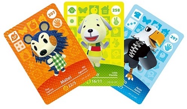 Аксессуар Nintendo Amiibo Animal Crossing - Happy Home Designer Cards 3-Pack