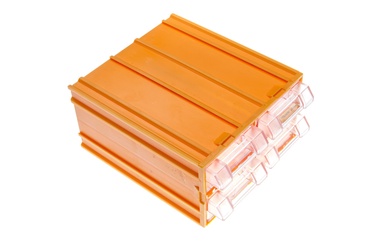 Smulkių daiktų dėžė Forte Tools, 12 x 6,2 x 11 cm