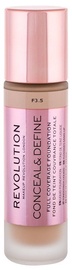 Makeup Revolution London Conceal & Define Foundation 23ml F3.5
