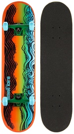 Schreuders Sport Skateboard Black Dragon Colorful