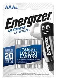 Elements Energizer EN2400B4LIT, AAA, 1.5 V, 4 gab.