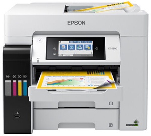 Daudzfunkciju printeris Epson EcoTank ET-5880, tintes, krāsains