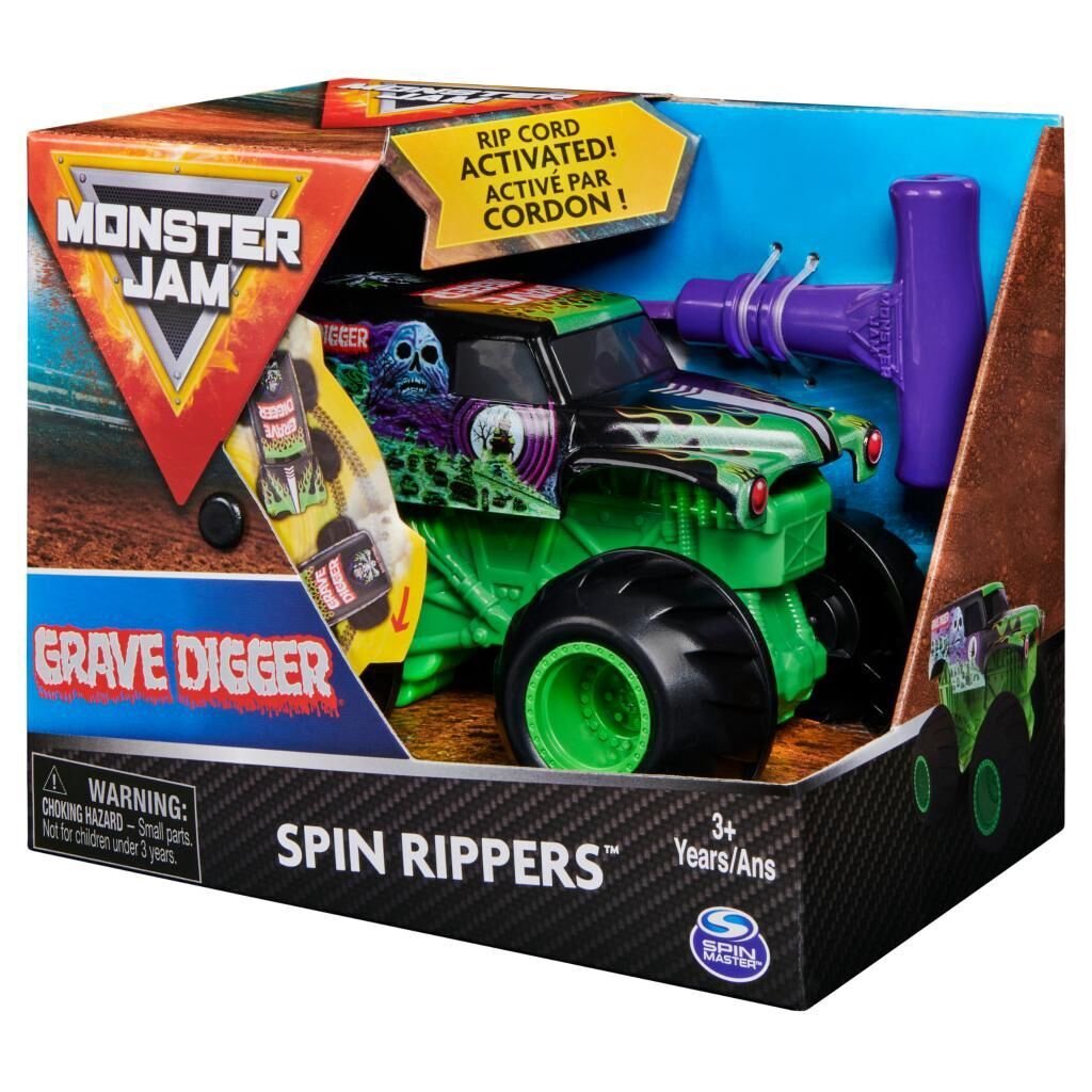 spin master monster jam rc grave digger