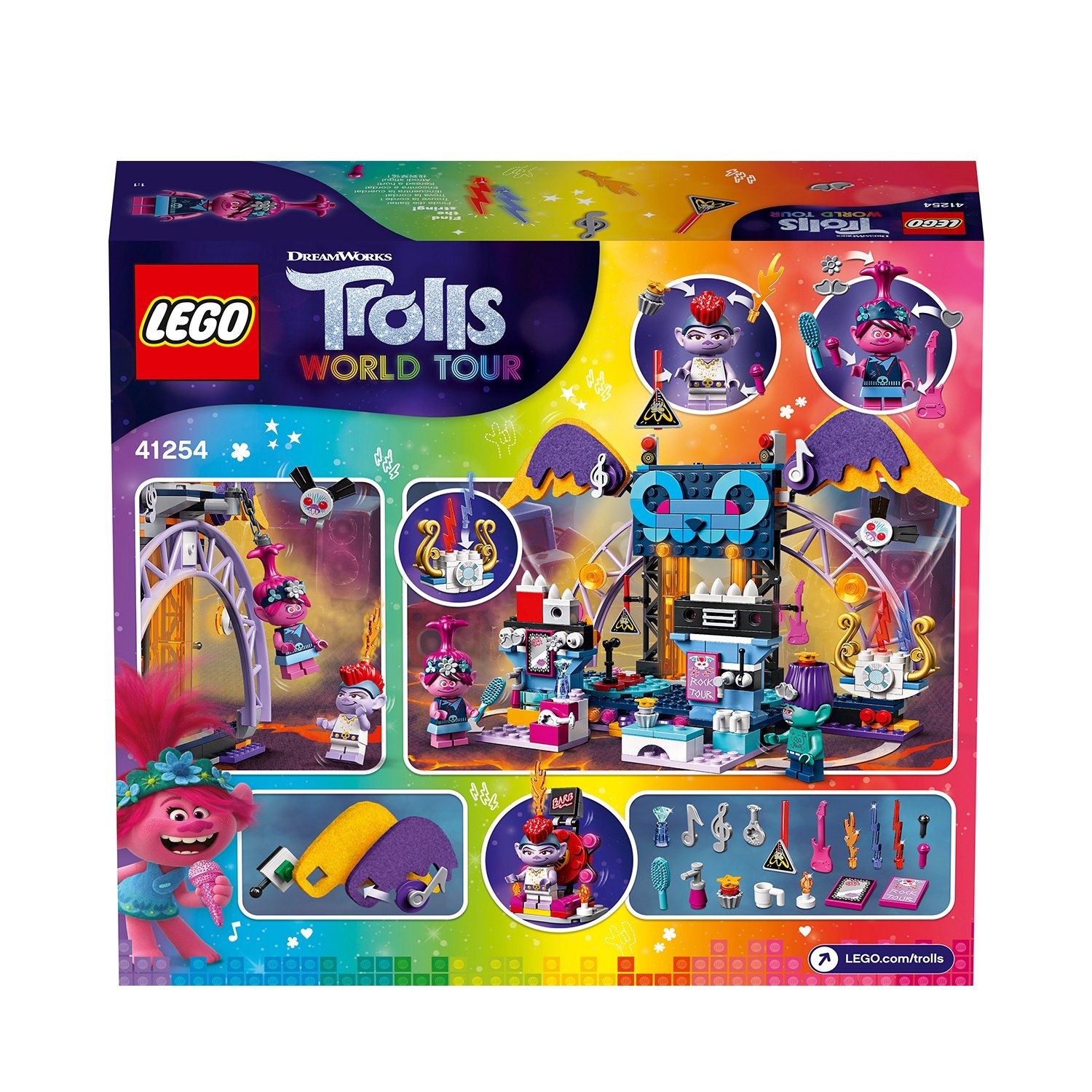 Konstruktorius LEGO Trolls Koncertas ugnikalnio mieste 41254 387