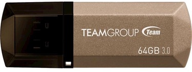 USB zibatmiņa Team Group C155, zelta, 64 GB