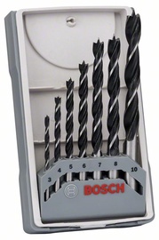 Комплект сверл Bosch, дерево, Прямой, 10 мм x 120 мм