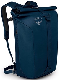 Туристический рюкзак Osprey Transporter Roll Deep Water Blue, синий, 25 л