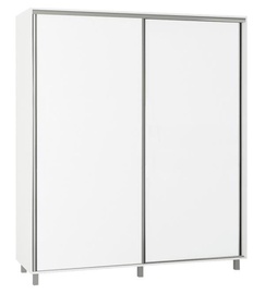 Skapis Bodzio SZP180 White, 180x60x210 cm