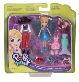 Žaislinė figūrėlė Polly Pocket Masque N Match Costume Pack GDM15