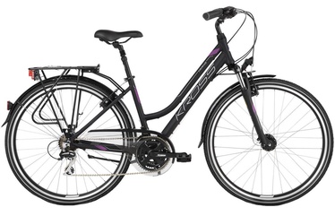 Kross Trans 3.0 Lady S 28" Black Violet Silver Matte 19