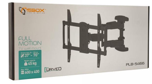 Кронштейн для телевизора Sbox, 37-70″, 45 кг
