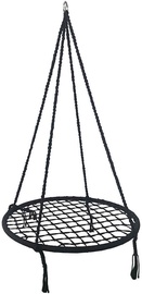 Ligzdas šūpoles Royokamp Openwork 1031460, 80 cm, melna