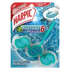 Подвесной блок для унитаза Harpic Turquose Power 6, 39 г