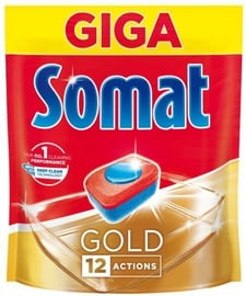 Tabletes trauku mazgājamajai mašīnai Somat Gold Doypack, 72 gab.