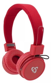 Belaidės ausinės Sbox HS-BT890, raudona