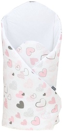 Детский спальный мешок MamoTato Hearts, розовый, 78 см
