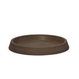 Puķu poda šķīvis Domoletti 09-11, brūna, 11.2 cm