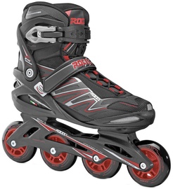 Riedučiai Roces Zyx Black/Red, 42