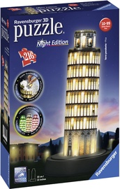 3D пазл Ravensburger Tower Of Pisa Night Edition 125159, 216 шт.