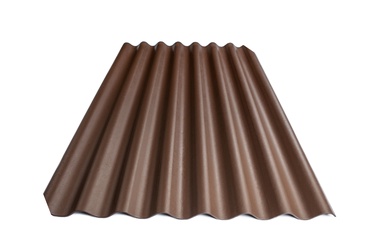 Гофрированный лист Eternit AGRO L, коричневый, 1750 мм x 1130 мм x 6 мм