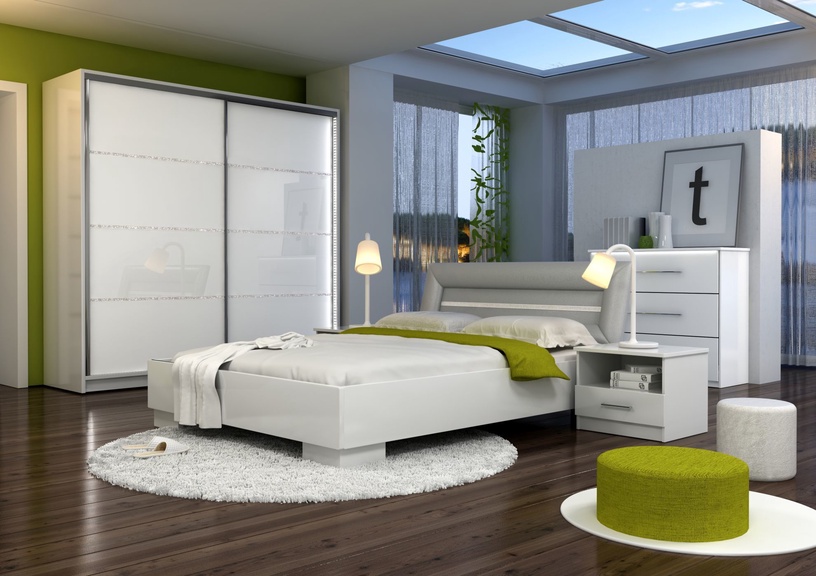 Комплект мебели для спальни Stolar Malaga, белый
