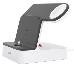 Belkin PowerHouse Charge Dock for Apple Watch + iPhone White