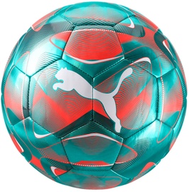 Puma Future Flash Soccer Ball 083262 02 Turquoise/Red Size 4