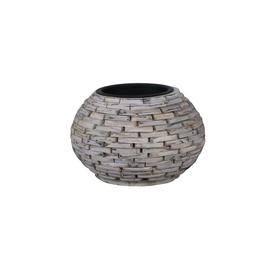 Puķu pods 7633492-P3WW, pelēka